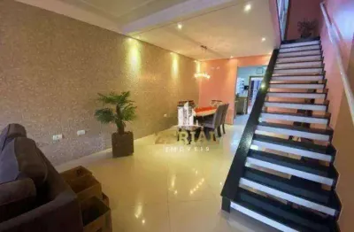 Sobrado com 3 dormitórios à venda, 136 m² por r$ 765.000,00 - vila francisco matarazzo - santo andré/sp