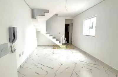 Cobertura à venda, 103 m² por r$ 690.000,00 - santa maria - santo andré/sp