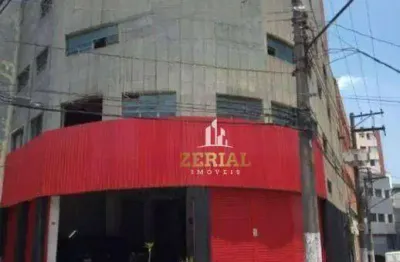 Salão para alugar, 195 m² por r$ 14.217,00/mês - vila sacadura cabral - santo andré/sp