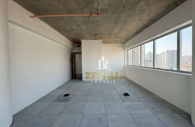 Sala, 33 m² - venda por r$ 380.000,00 ou aluguel por r$ 2.737,00/mês - centro - santo andré/sp