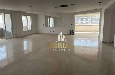 Apartamento à venda, 327 m² por r$ 3.270.000,00 - jardim - santo andré/sp