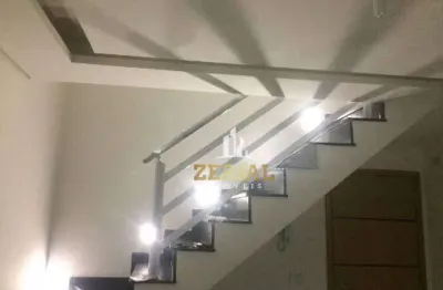 Cobertura com 3 dormitórios à venda, 86 m² por r$ 565.000,00 - campestre - santo andré/sp