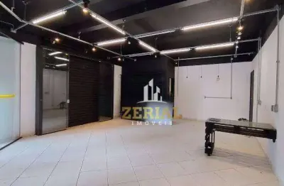 Salão para alugar, 50 m² por r$ 5.500,00/mês - santa paula - são caetano do sul/sp