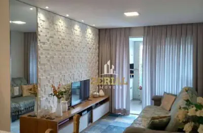 Apartamento com 3 dormitórios à venda, 102 m² por r$ 1.100.000,00 - santa maria - são caetano do sul/sp