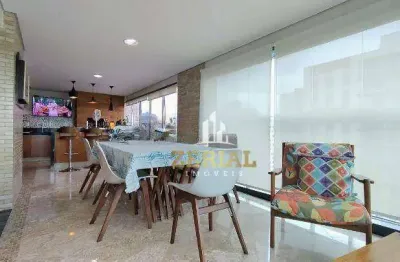 Apartamento com 4 dormitórios à venda, 240 m² por r$ 3.390.000,00 - santo antônio - são caetano do sul/sp