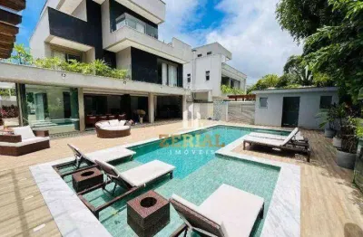 Casa com 6 dormitórios à venda, 830 m² por r$ 12.000.000,00 - riviera de são lourenço - bertioga/sp