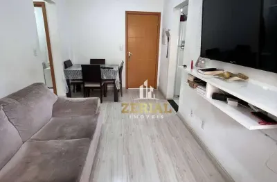 Apartamento com 2 dormitórios à venda, 54 m² por r$ 355.000,00 - campestre - santo andré/sp
