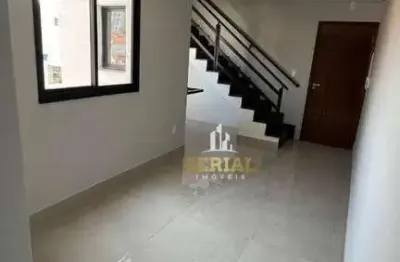 Cobertura com 2 dormitórios à venda, 91 m² por r$ 550.000,00 - santa maria - santo andré/sp