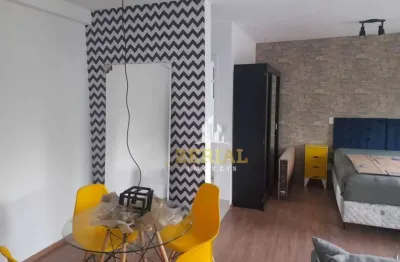 Apartamento com 1 dormitório à venda, 42 m² por r$ 410.000,00 - campestre - santo andré/sp