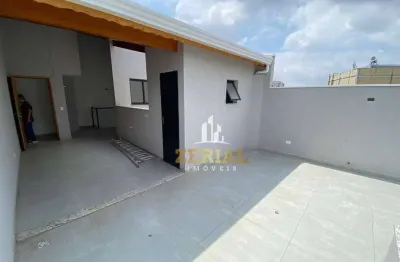 Cobertura com 2 dormitórios à venda, 50 m² por r$ 565.000,00 - parque oratório - santo andré/sp