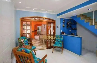 Sobrado com 2 dormitórios, 179 m² - venda por r$ 900.000,00 ou aluguel por r$ 4.444,00/mês - fundação - são caetano do sul/sp