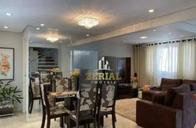 Apartamento duplex com 3 dormitórios à venda, 154 m² por r$ 2.100.000,00 - osvaldo cruz - são caetano do sul/sp