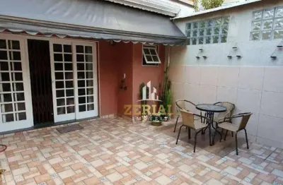 Sobrado com 3 dormitórios à venda, 210 m² por r$ 745.000,00 - campestre - santo andré/sp