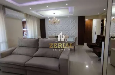 Apartamento com 3 dormitórios à venda, 78 m² por r$ 795.000,00 - campestre - santo andré/sp