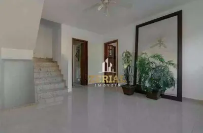 Sobrado com 3 dormitórios à venda, 120 m² por r$ 799.000,00 - campestre - santo andré/sp