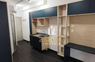 Studio com 1 dormitório para alugar, 20 m² por r$ 3.000,00/mês - barcelona - são caetano do sul/sp