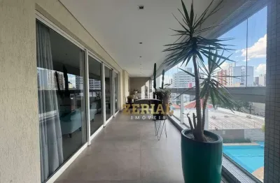 Apartamento com 4 dormitórios à venda, 318 m² por r$ 4.300.000,00 - santo antônio - são caetano do sul/sp