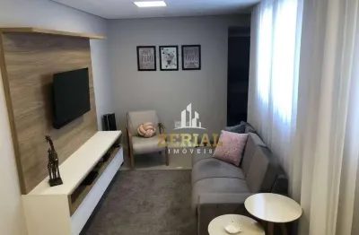 Cobertura com 2 dormitórios à venda, 96 m² por r$ 530.000,00 - campestre - santo andré/sp