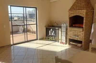 Cobertura com 2 dormitórios à venda, 164 m² por r$ 730.000,00 - santa paula - são caetano do sul/sp