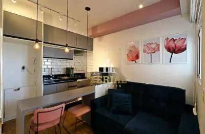 Apartamento com 2 dormitórios à venda, 43 m² por r$ 405.000,00 - bairro jardim - santo andré/sp