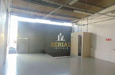 Galpão para alugar, 90 m² por r$ 3.900,78/mês - santo antônio - são caetano do sul/sp