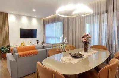 Apartamento com 3 dormitórios à venda, 153 m² por r$ 2.000.000,00 - jardim - santo andré/sp