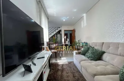Cobertura à venda, 85 m² por r$ 450.000,00 - santa maria - santo andré/sp
