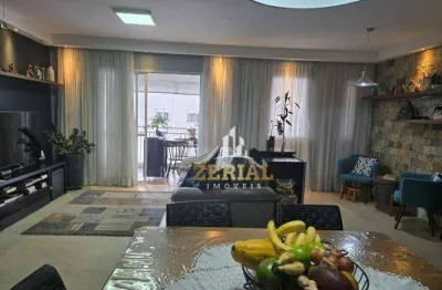 Apartamento com 3 dormitórios à venda, 123 m² por r$ 1.350.000,00 - olímpico - são caetano do sul/sp