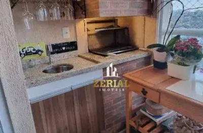 Apartamento com 2 dormitórios à venda, 70 m² por r$ 750.000,00 - barcelona - são caetano do sul/sp