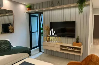 Apartamento com 2 dormitórios à venda, 92 m² por r$ 1.150.000 - campestre - santo andré/sp