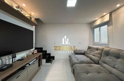 Cobertura à venda, 108 m² por r$ 585.000,00 - parque das nações - santo andré/sp