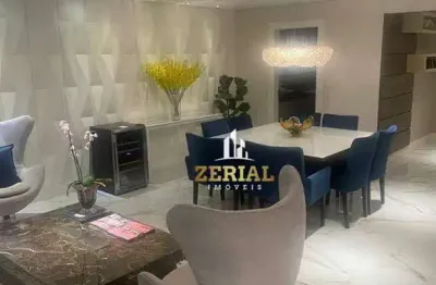 Apartamento à venda, 190 m² por r$ 2.800.000,00 - jardim - santo andré/sp