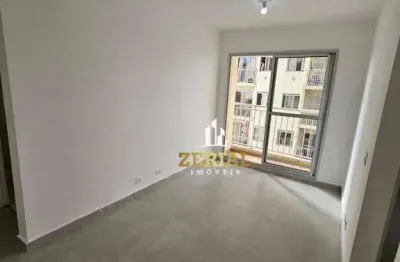 Apartamento com 2 dormitórios à venda, 45 m² por r$ 329.000,00 - vila homero thon - santo andré/sp