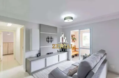 Apartamento com 2 dormitórios à venda, 78 m² por r$ 689.000,00 - campestre - santo andré/sp