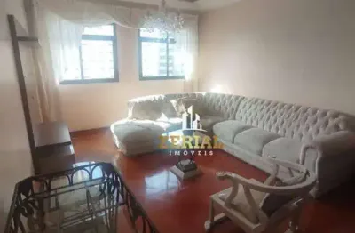 Apartamento com 3 dormitórios para alugar, 125 m² por r$ 5.250,96/mês - santo antônio - são caetano do sul/sp
