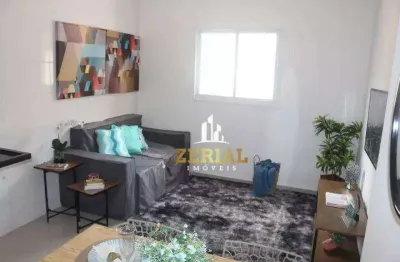 Apartamento com 2 dormitórios à venda, 52 m² por r$ 374.800,00 - nova gerti - são caetano do sul/sp