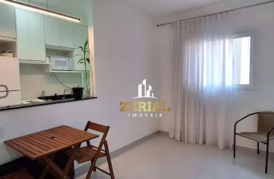 Apartamento com 2 dormitórios à venda, 50 m² por r$ 415.000,00 - nova gerti - são caetano do sul/sp