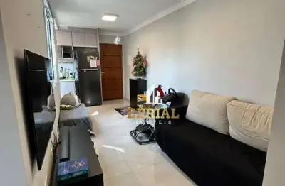 Cobertura com 2 dormitórios à venda, 79 m² por r$ 470.000,00 - campestre - santo andré/sp