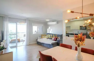 Apartamento à venda, 90 m² por r$ 1.329.000,00 - olímpico - são caetano do sul/sp