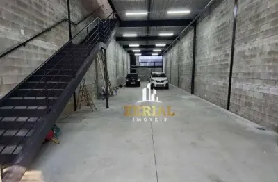 Galpão, 450 m² - venda por r$ 2.600.000,00 ou aluguel por r$ 15.820,00/mês - santo antônio - são caetano do sul/sp