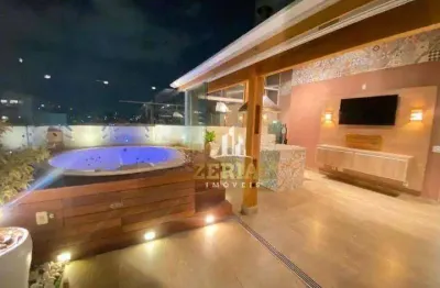 Cobertura com 3 dormitórios, 168 m² - venda por r$ 1.807.000,00 ou aluguel por r$ 13.546,00/mês - mauá - são caetano do sul/sp