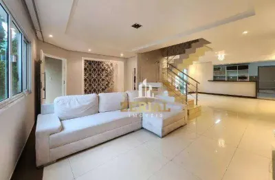 Sobrado com 4 dormitórios para alugar, 430 m² por r$ 13.190,00/mês - cerâmica - são caetano do sul/sp