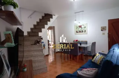 Sobrado com 3 dormitórios à venda, 109 m² por r$ 680.000,00 - santa maria - são caetano do sul/sp