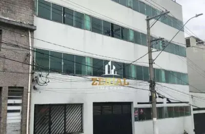 Andar corporativo para alugar, 220 m² por r$ 6.500,00/mês - nova gerti - são caetano do sul/sp