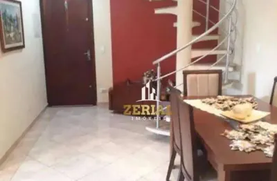 Cobertura à venda, 186 m² por r$ 795.000,00 - santa maria - são caetano do sul/sp