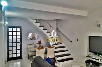 Sobrado à venda, 103 m² por r$ 638.000,00 - santa paula - são caetano do sul/sp