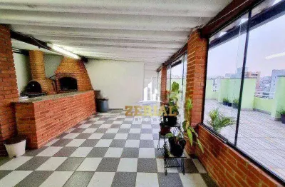 Cobertura à venda, 270 m² por r$ 1.050.000,00 - olímpico - são caetano do sul/sp