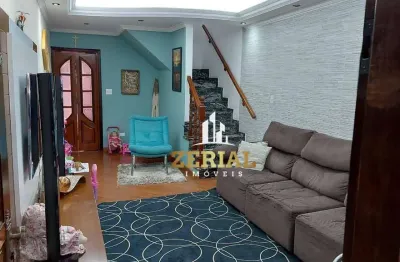 Sobrado com 3 dormitórios à venda, 151 m² por r$ 870.000,00 - nova gerty - são caetano do sul/sp