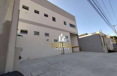 Galpão para alugar, 633 m² por r$ 30.150,00/mês - jardim são caetano - são caetano do sul/sp