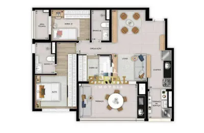 Apartamento à venda, 89 m² por r$ 830.000,00 - vila ema - são paulo/sp